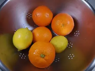 Quick orange marmalade : Photo of step #1