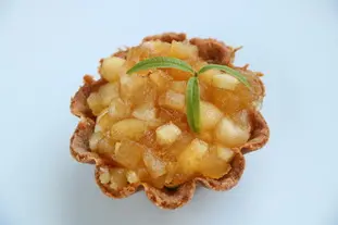 Little apple and verbena tarts : Photo of step #26