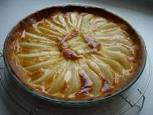 Pear tart with almond cream : Photo of step #7