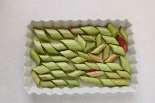 Breton apple and rhubarb tart  : Photo of step #7