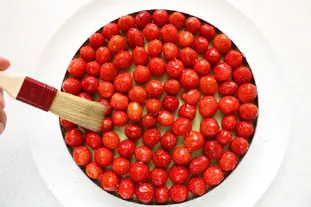 Breton strawberry and verbena tart : Photo of step #26