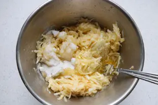 Lemon and grated apple tart : Photo of step #7