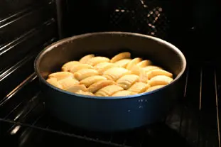 Tatin apple diplomat tart : Photo of step #6