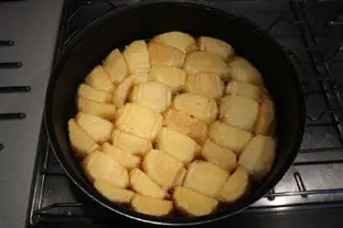 Tatin apple diplomat tart : Photo of step #7