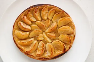 Express apple tart