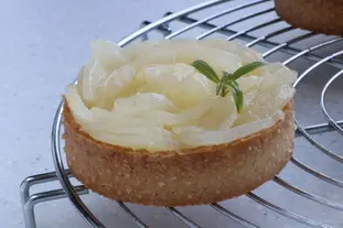 Pear verbena tarts : Photo of step #26