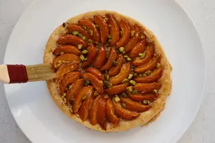 Crisp apricot and pistachio tart : Photo of step #12