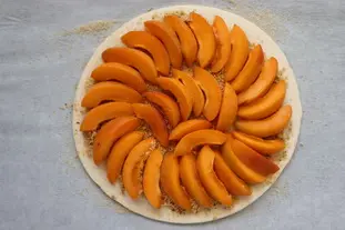 Crisp apricot and pistachio tart : Photo of step #6