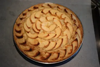 Apple-almond shortbread tart : Photo of step #26