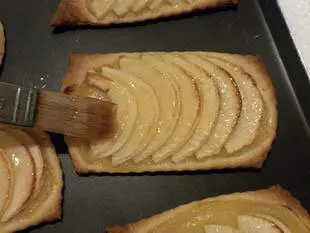 Apple semelles (flat apple tarts) : Photo of step #5
