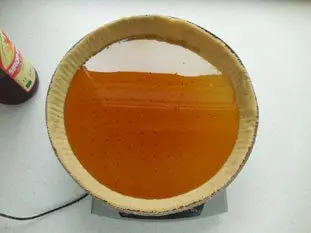 Simple maple-syrup tart