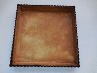 Two-coloured chocolate-orange tart : Photo of step #1