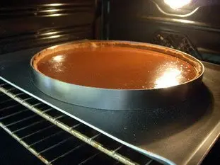 Chocolate tart : etape 25