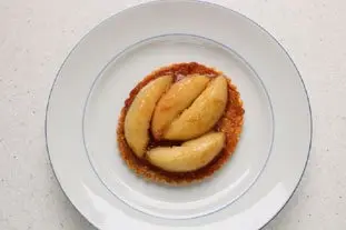 Little caramelized peach tarts : Photo of step #7
