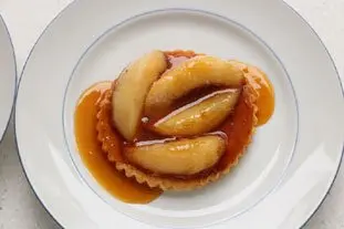 Little caramelized peach tarts : Photo of step #9
