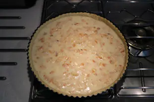 Flaked almond tart : Photo of step #7