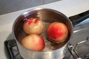 Peach and verbena feuilleté : Photo of step #12