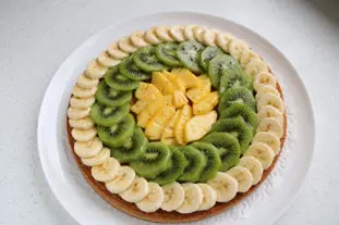 Exotic fruit tart : Photo of step #26