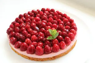 Raspberry tart : Photo of step #11