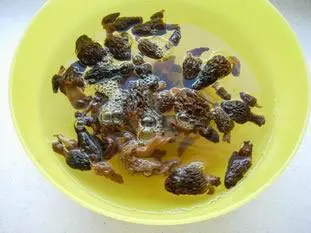 Sausage mushroom and cheese crumble : Photo of step #2