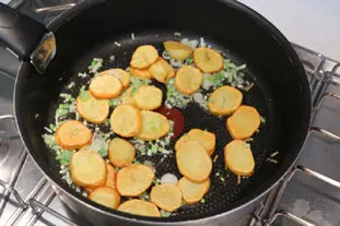 Chicken with spinach in a cream sauce  : Photo of step #4