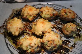 Stuffed mushrooms au gratin : Photo of step #15