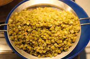 Split peas "à la française" : Photo of step #2