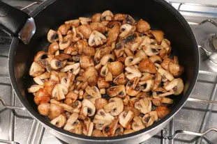 Mushroom bourguignon : Photo of step #6