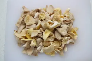 Sautéed oyster mushrooms