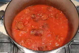 Sausage rougail