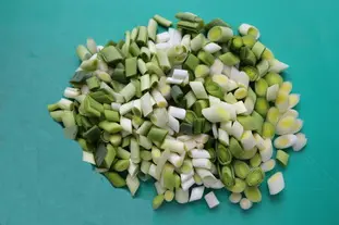Leek and egg frichti : Photo of step #2