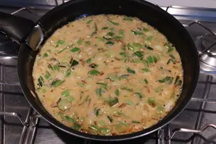 Leek and egg frichti : Photo of step #8