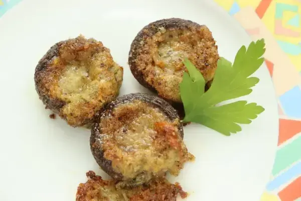 Mushrooms in snails