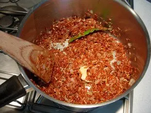 Red rice pannequets