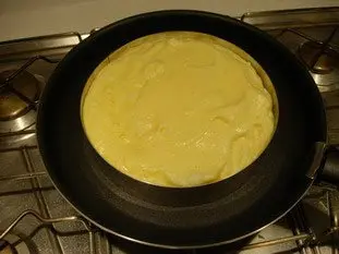 Soufflée omelette with cheese : Photo of step #11
