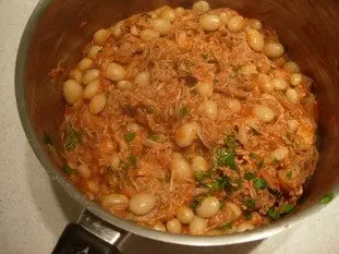 Beans with tomatoes : Photo of step #10
