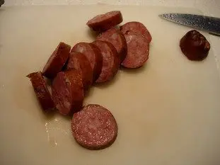 Sausage with duchess potatoes and a Mont d'Or fondue  : Photo of step #7