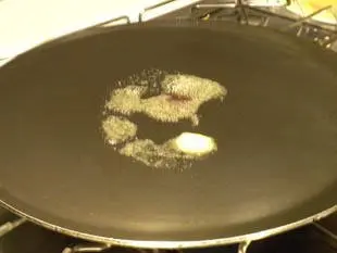Sausage buckwheat pancakes : Photo of step #3