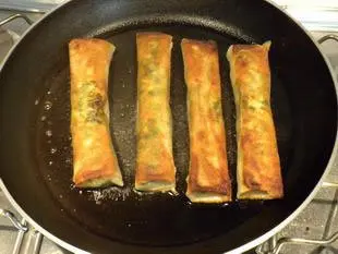 Crispy spinach rolls : etape 25