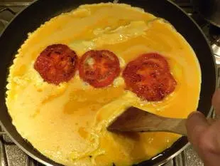 Tomato omelette