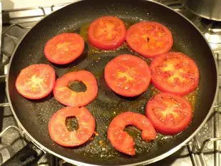 Tomato omelette : Photo of step #6