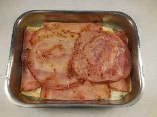 Ham "friand" pie