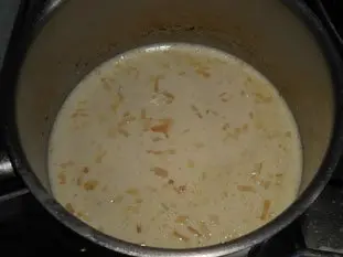 Polenta with spinach and soft-poached egg : Photo of step #9