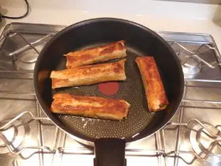 Algerian brik rolls : Photo of step #11