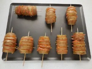 Potatoes with smoked salmon : Photo of step #5
