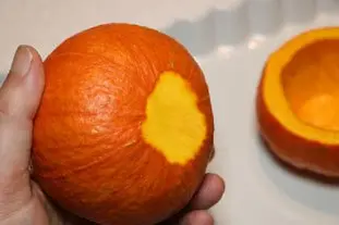 Triple-Cheese Pumpkin Gratin : Photo of step #1