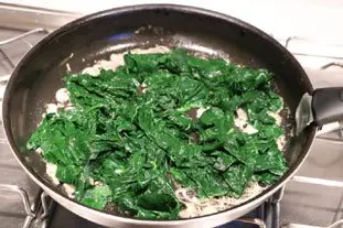 Spinach Omelette : Photo of step #3
