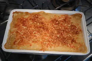 Cassoulet-style shepherd's pie.