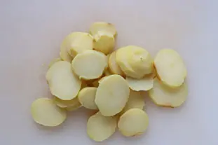 Chard and potato gratin