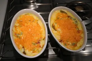 Purple artichokes in a cheesy gratin : Photo of step #14